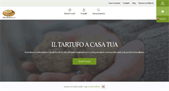 Desktop Screenshot of albatartufi.com